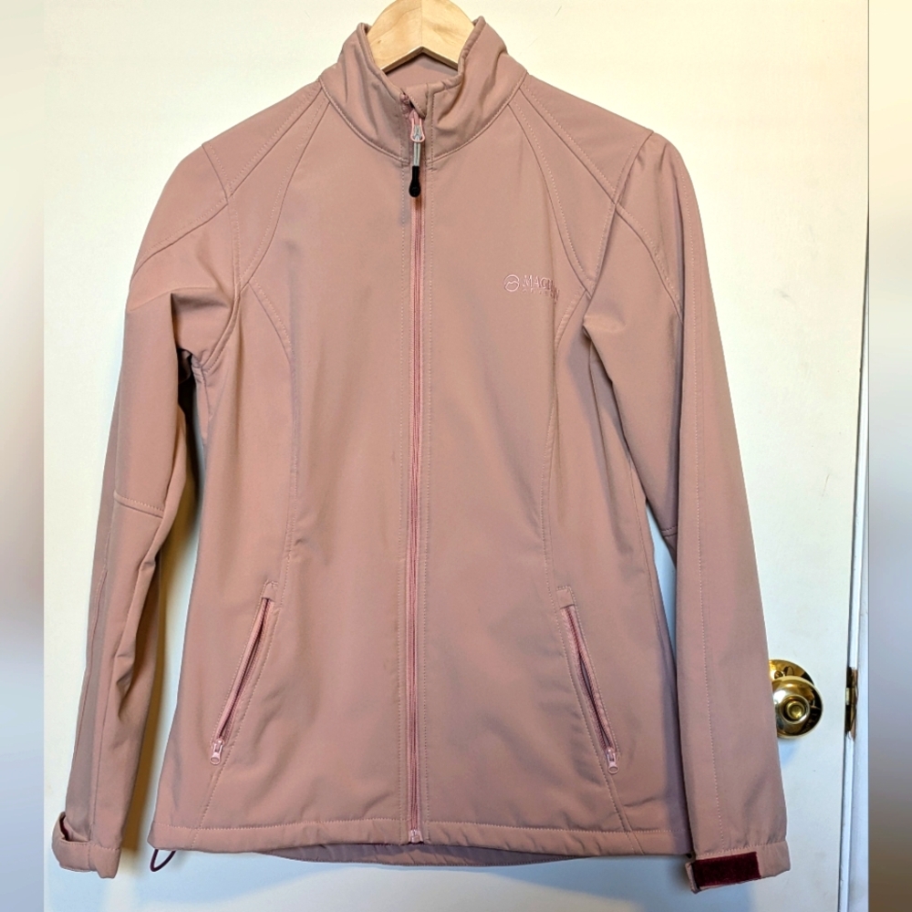 Magellan Soft Shell Jacket, Dusty Pink- Women's Small